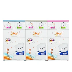 Вместительный детский пластиковый ящик, дизайн шкафа для одежды