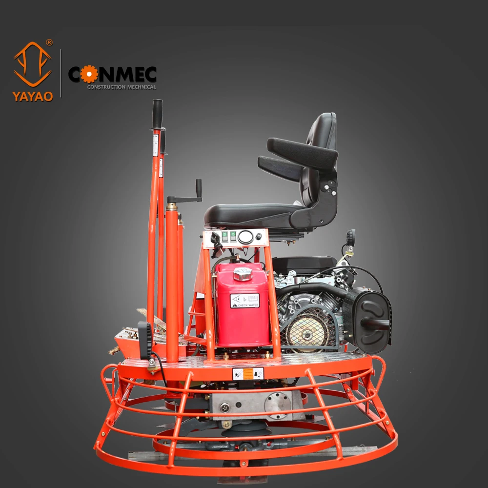 
CONMEC CRTS836 Concrete Ride-on Finishing Power Trowel Machine with Honda GX690 engine 