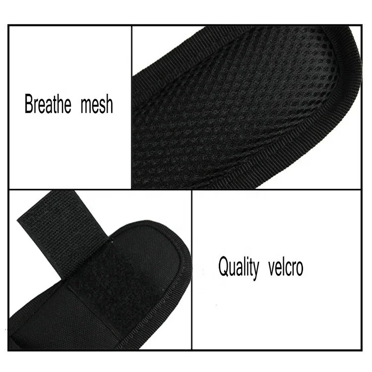 Adjustable breathable foam shoulder pad for replacement bag