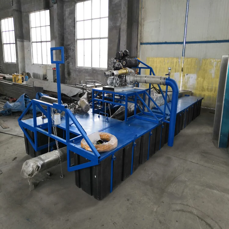 8 inch gold ship Factory direct sale gold dredge pontoons diamond dredge gold panning equipment dredge