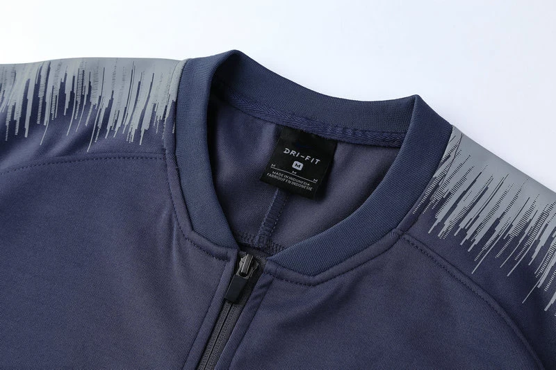 
Factory Price 100 % Polyester Soccer Training Suit Inter Soccer Tracksuit 