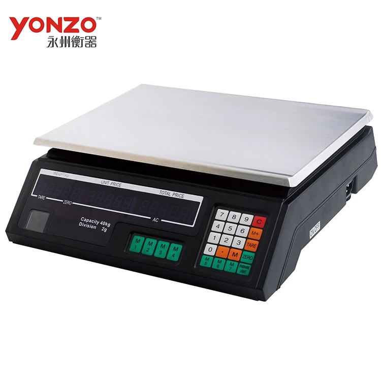 YONZO brand 30kg electronic digital commercial meat scale Balance