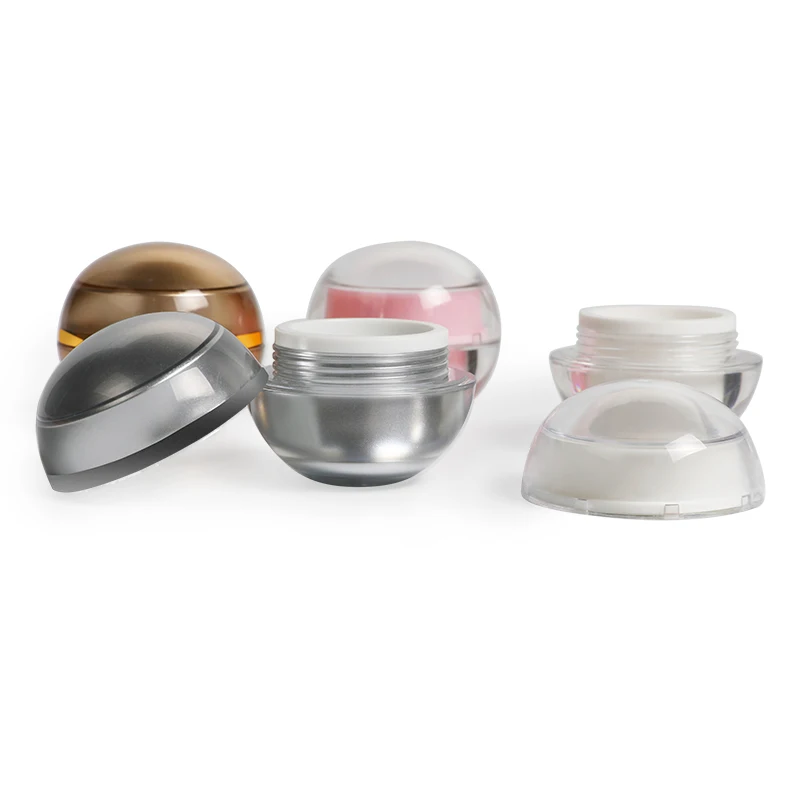 5g AS Acrylic Small Capacity for Eye Care Plastic Cream Ball Cosmetic Jar