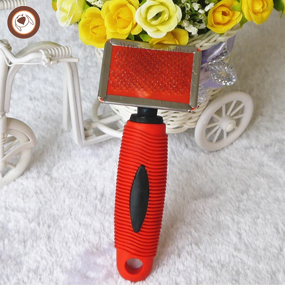 Pet Grooming Brush Deshedding Tool Dog And Cat Dematting Comb Shell-shaped Shedding Comb
