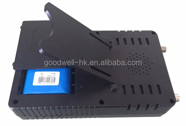 DC12V Output Handheld 3.5 Inch Digital Satellite Signal Finder Meter support AHD/TVI/CVI CCTV Camera Tester