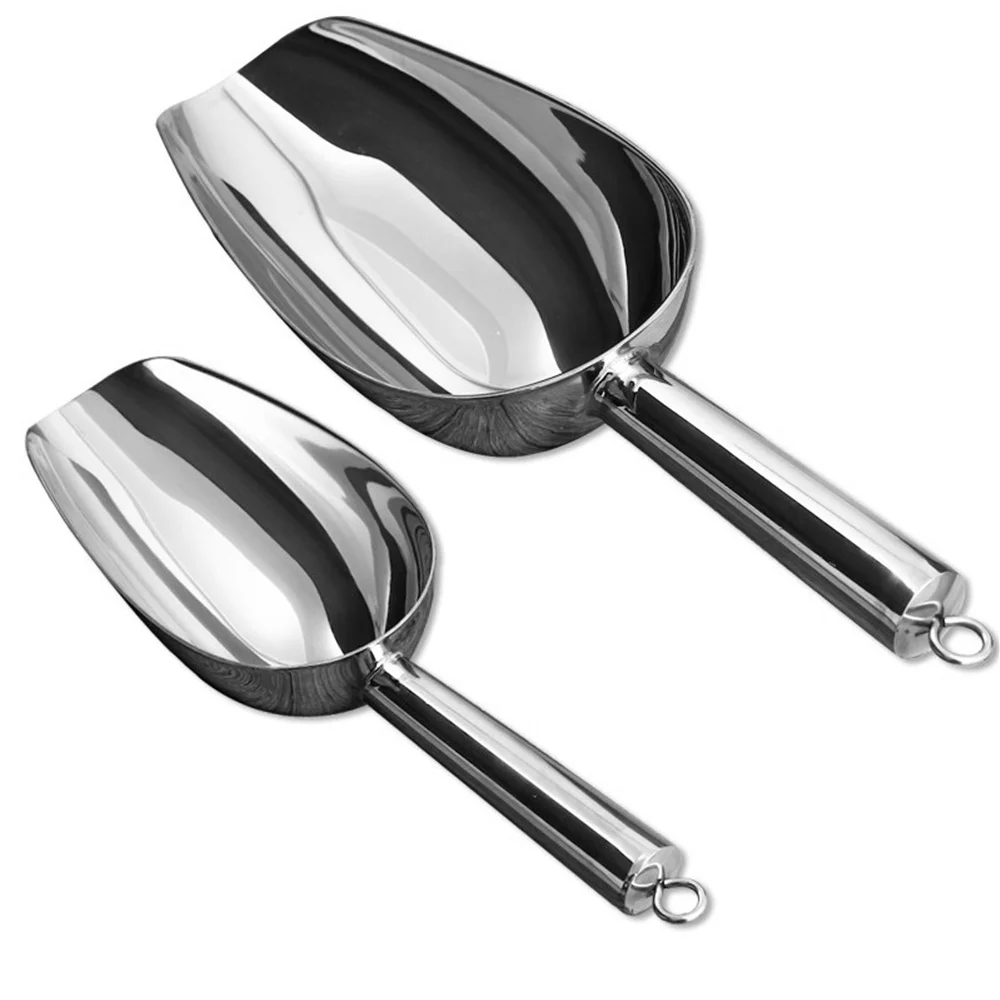 Multifunctional Mirror Stainless Steel 18/8 Ice Scoop
