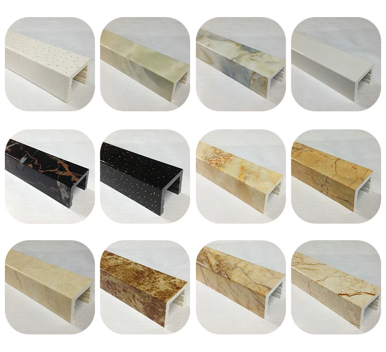 Waterproof PVC door Threshold for bathroom