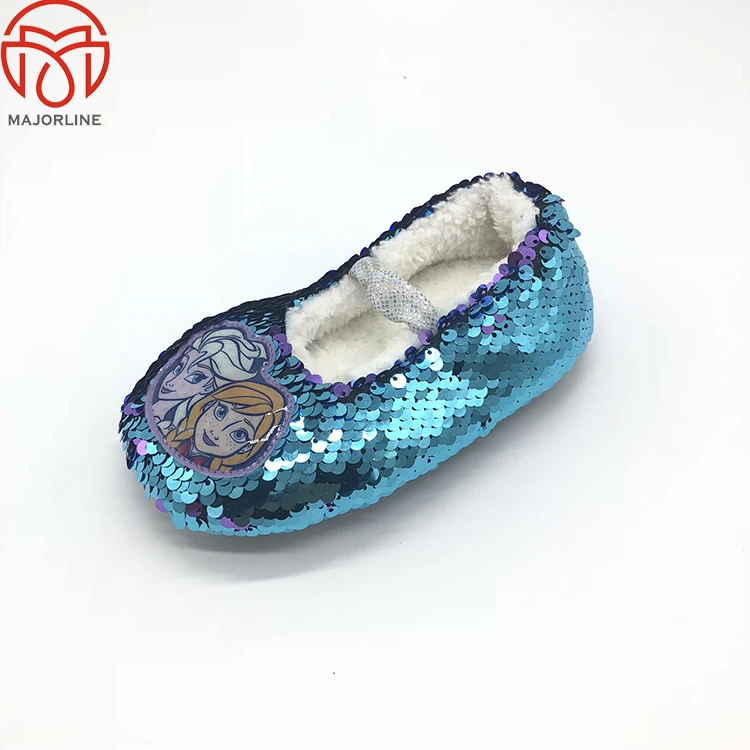 
the good credibility of girls paillette ballet dance shoes 