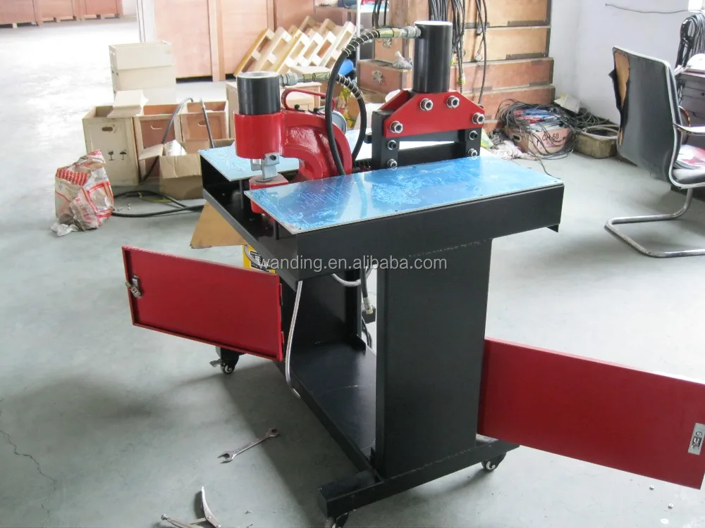 Three-in-one Busbar Machine DHY-200 with Cutting,bending,punching Functions