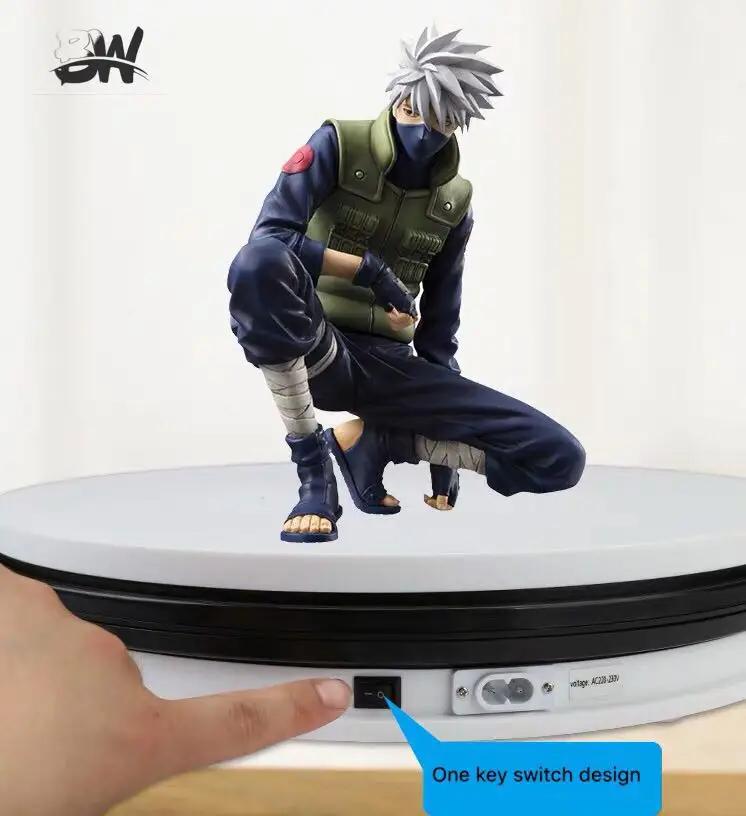 Factory Direct Sale Solar Turntable Acrylic Rotating  Display Stand For Jewelry Watch