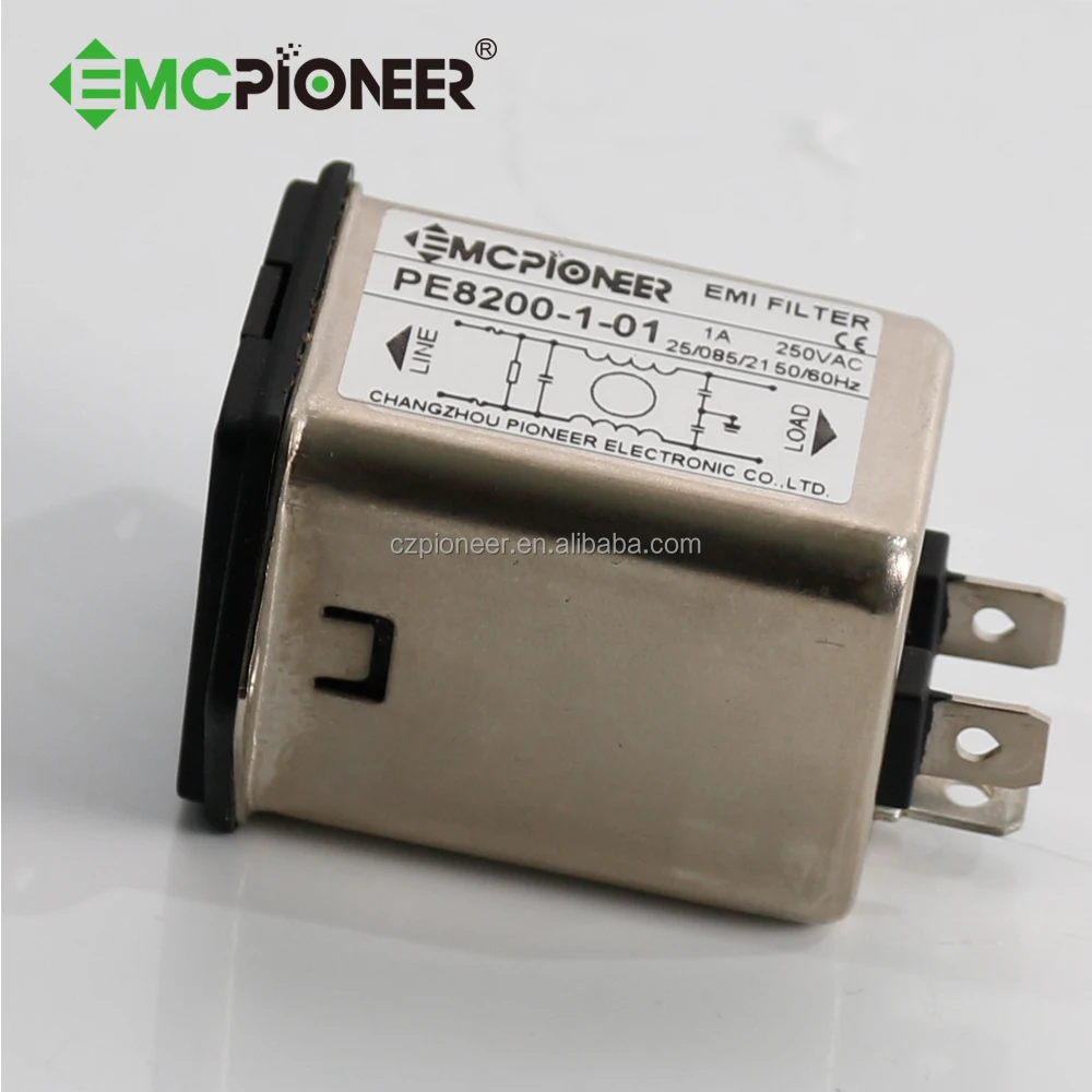 Medical appliance AC socket EMI power entry module filter 6A 10A 220V