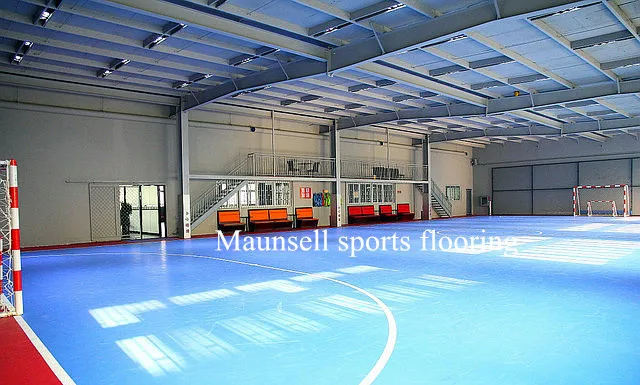 PVC TARAFLEX vinyl roll sports floor for futsal soccer football courts