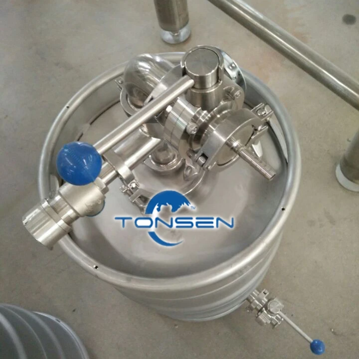 2019 Gold manufacturer Tonsen microbrewery half barrel kegs for beer hot selling