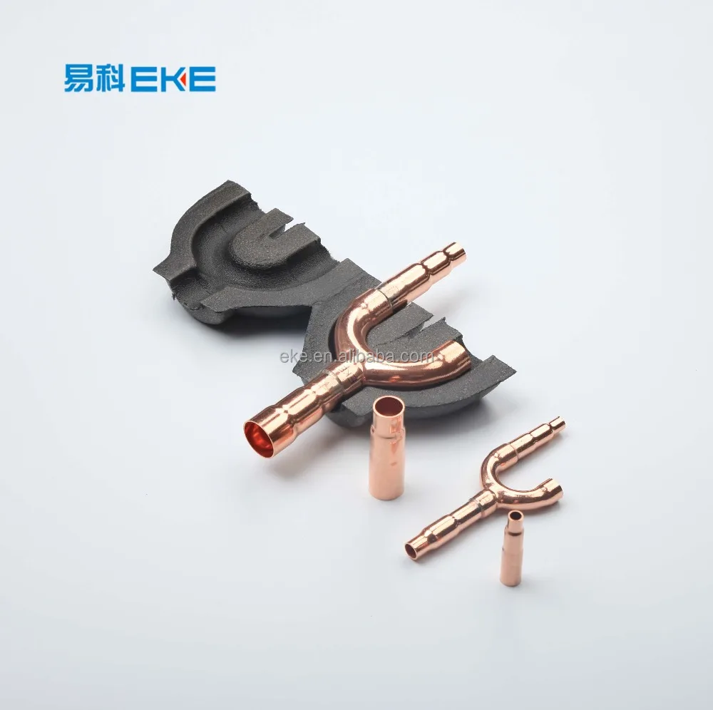 Hot selling good quality black foam pipe insulation for Hitachi copper  refnet joint