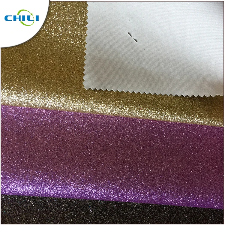 Hot Fashion Glitter leather fabric Wall Covering wallpaper
