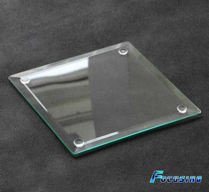 
2mm-5mm thick tempered clear beveled glass 