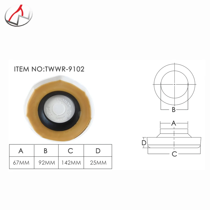 China manufacturer toilet bowl wax ring TWWR-9104