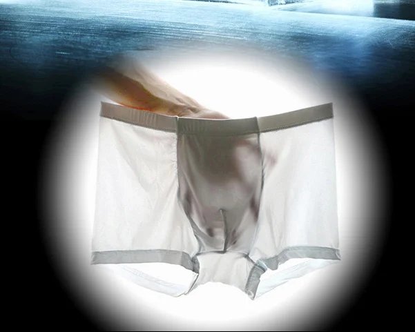 hot sexy ultra-thin breathable ice feeling mens sexy underwear