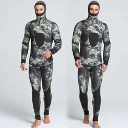 Wholesale Diving Suit Men 5mm Full Surfing Wetsuit Hoodie Snorkeling Jumpsuit