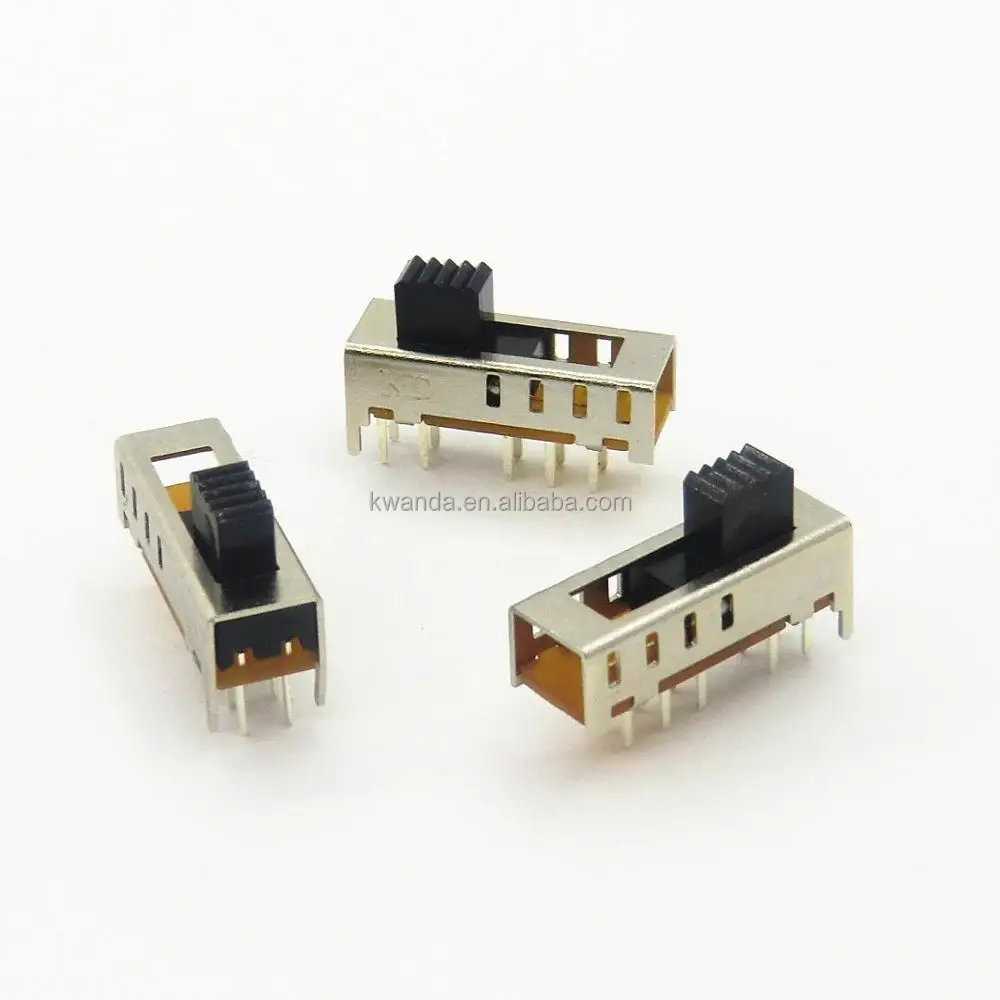 Mechanical 4 position 10 pin slide switch