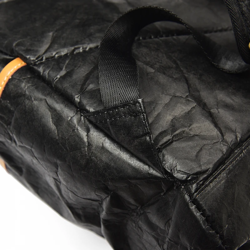 
Environmental Custom Light Weight Recycle Tyvek Paper Backpack For Teenagers School Bag 