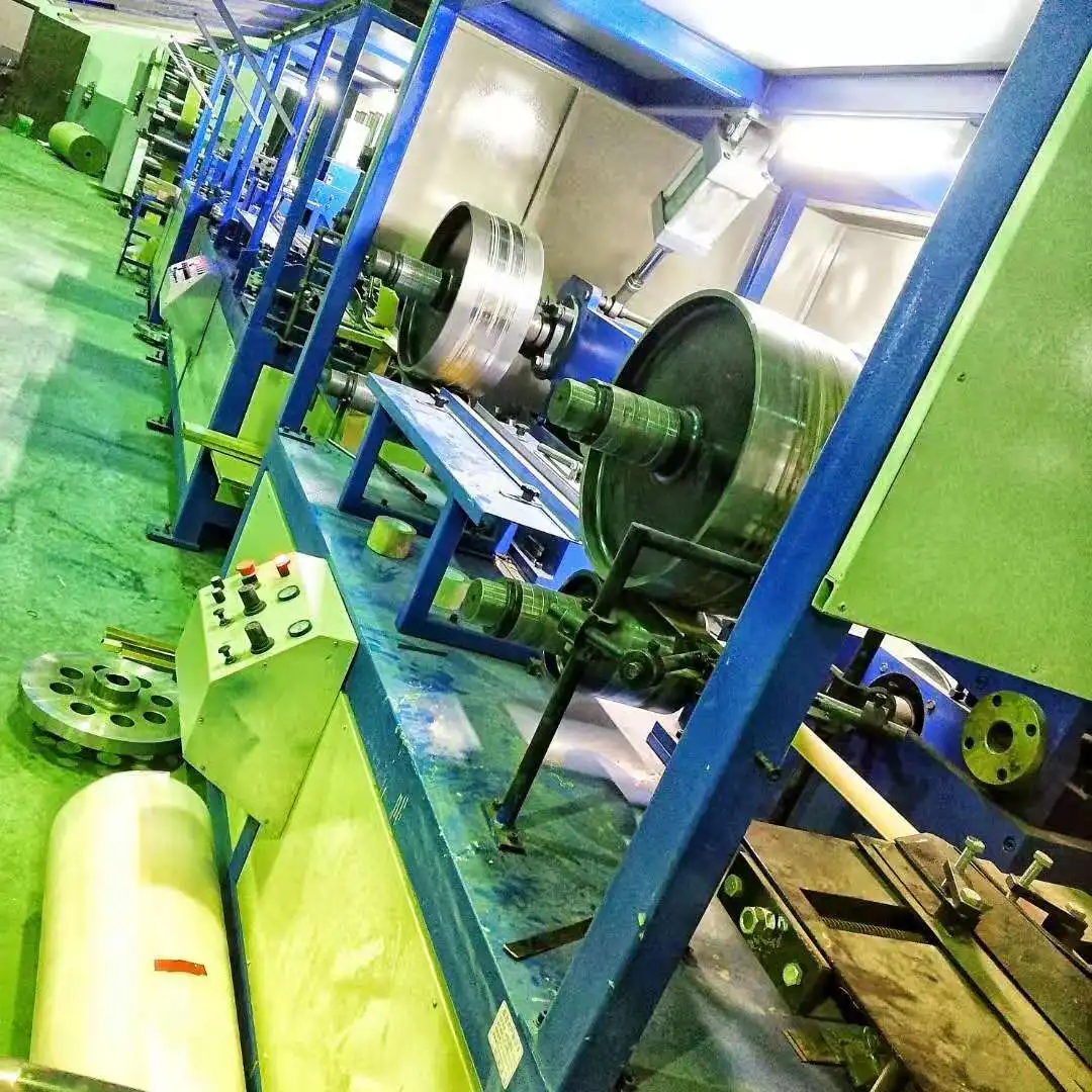 U Shaped profile Paper Edge Corner Guard Making Machine / production line