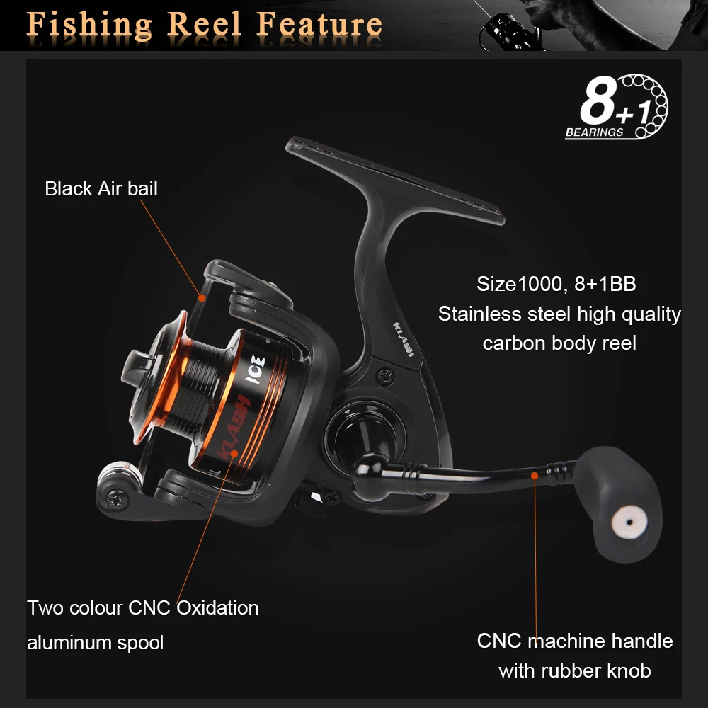 Ice Fishing CNC Machine Handle Aluminum Spool Fishing Reel Combos