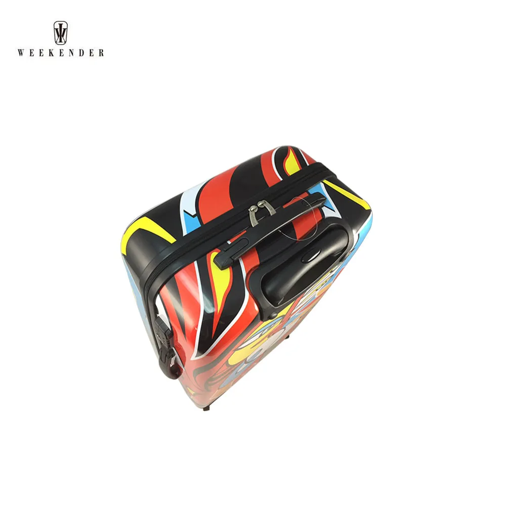 Fashionable Printing Spinner Wheel Polo Aluminium Trolley Luggage