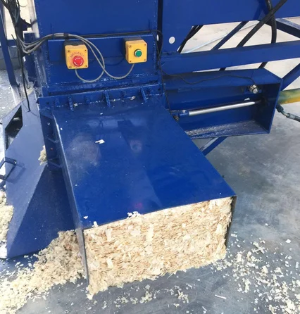 
professional wood shavings baler wood sawdust packing machine for sale 