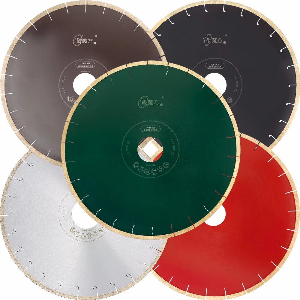 14 inch 350mm S Slot high quality hot sale no chipping marble cutting diamond saw blade