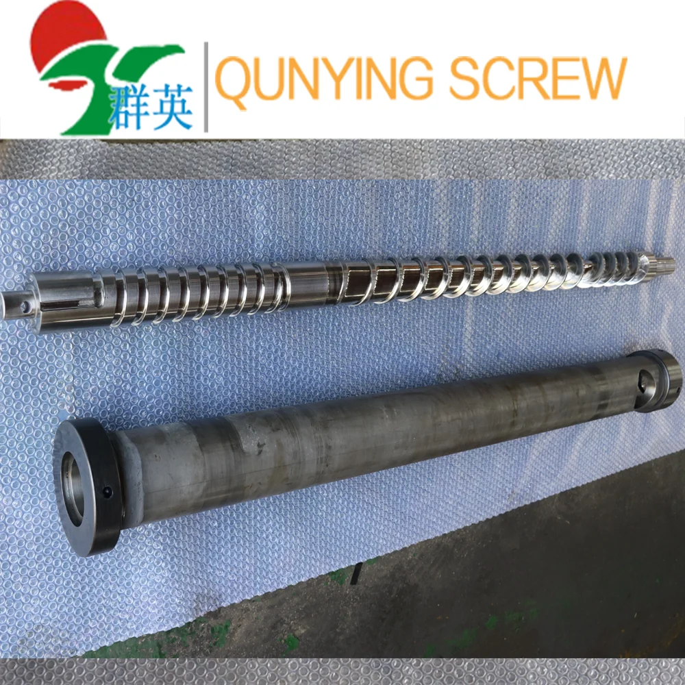 65mm screw cylinder bimetallic for extrusion