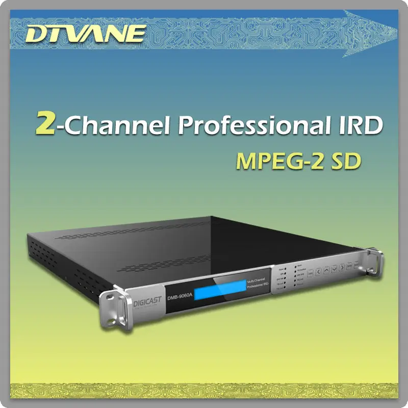 Digital Cable TV Headend IRD Multi Stream Satellite Receiver DVB-S/S2