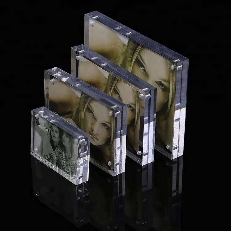 Customized Acrylic Magnetic Photo Frame Acrylic Frame