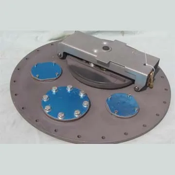 Алюминиевая крышка люка для топливного бака 16 дюймов, круглая крышка люка, крышка люка