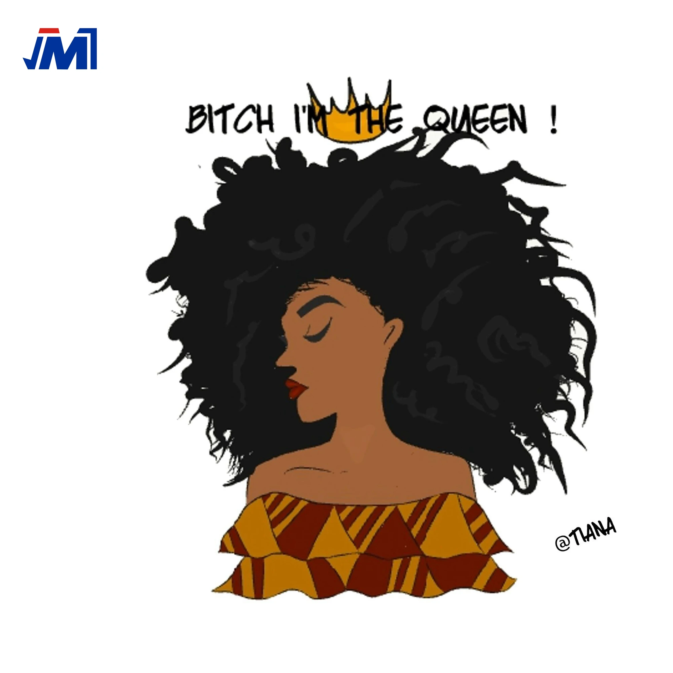 custom design queen are born in jannuary pu heat transfer vinyl