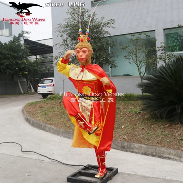 Customize Products Animatronic Simulation Figure Monkey King