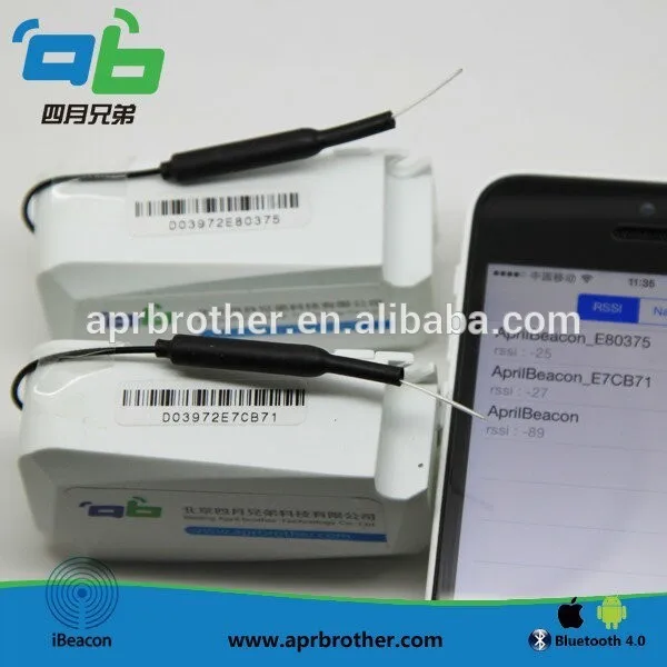 New Arrival iBeacon with CR2477 coin battery