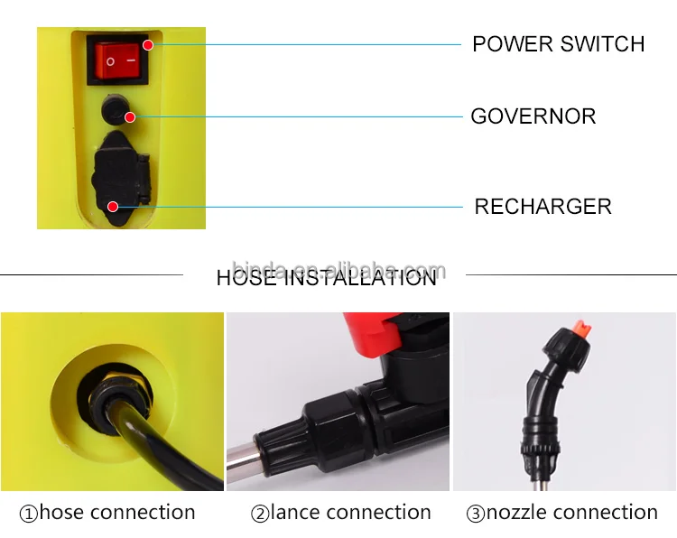 18L Plastic PE 16L Agriculture Electric Battery mosquito killer Knapsack Sprayer