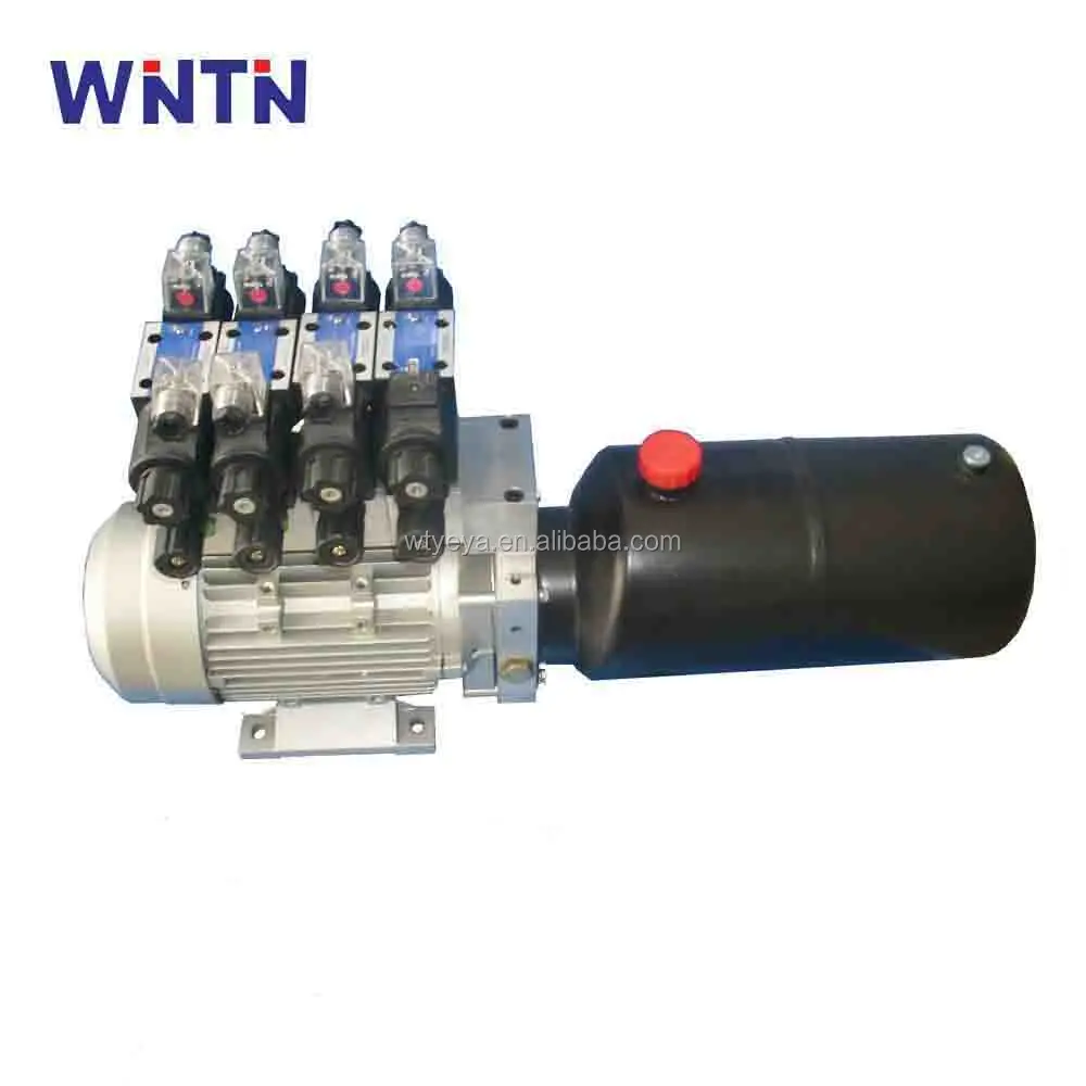 12V 24V hydraulic power pack pump hydraulic power unit