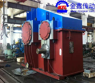 China Rolled steel Horizontal type Plate rolling mill reducer gearbox