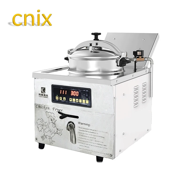The Latest Commercial Chicken Pressure Fryer Chicken Express Pressure Fryer Table Top Kuroma