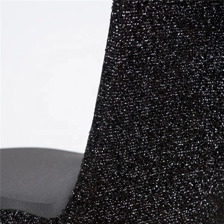 LONGSUN Gold sequin chair cover chair sashes