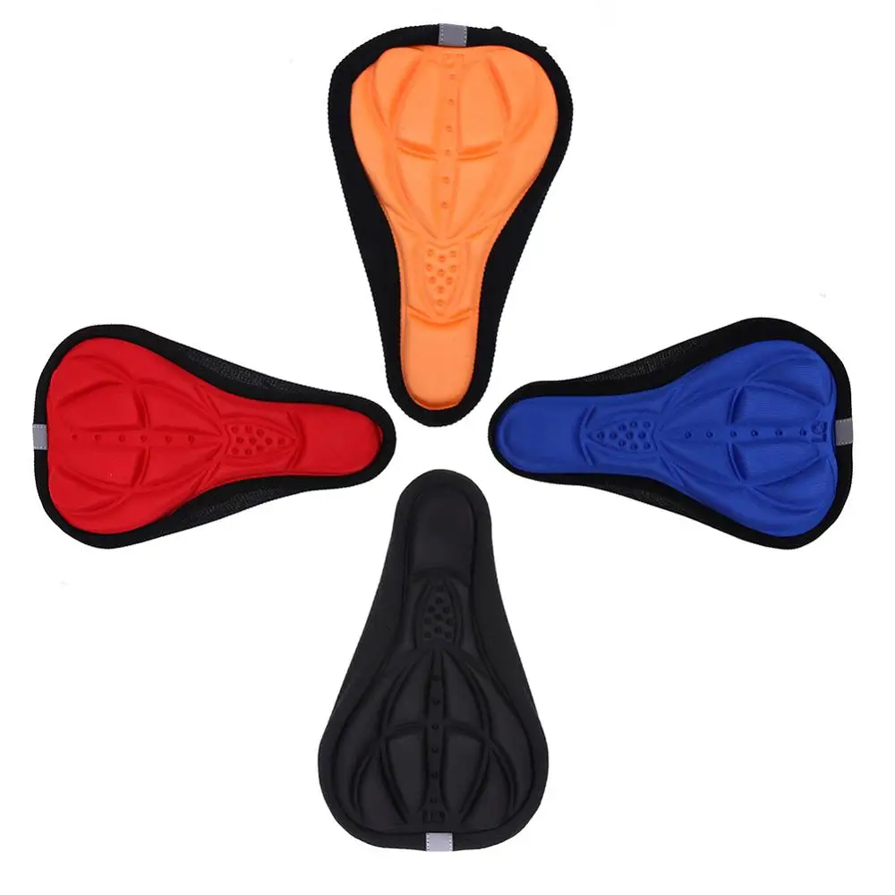Bicycle Bike Saddle Cover Outdoor Mountain MTB Bicycle Saddle Seat Cover Pad Cushion Foam Bike Accessories Parts