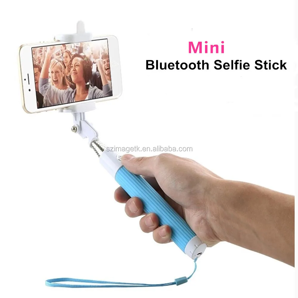 Новый foladble selfie придерживайтесь монопод комплект беспроводная связь bluetooth с дистанционным управлением
