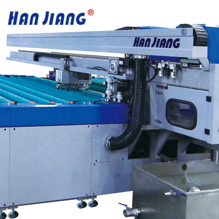 automatical horizontal glass seaming machine