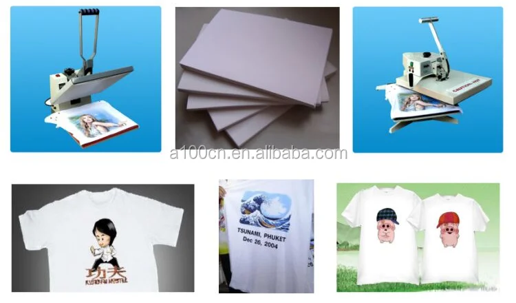 Fast dry A3 A4 100g sublimation paper for mugs, ceramic, ink transfer paper