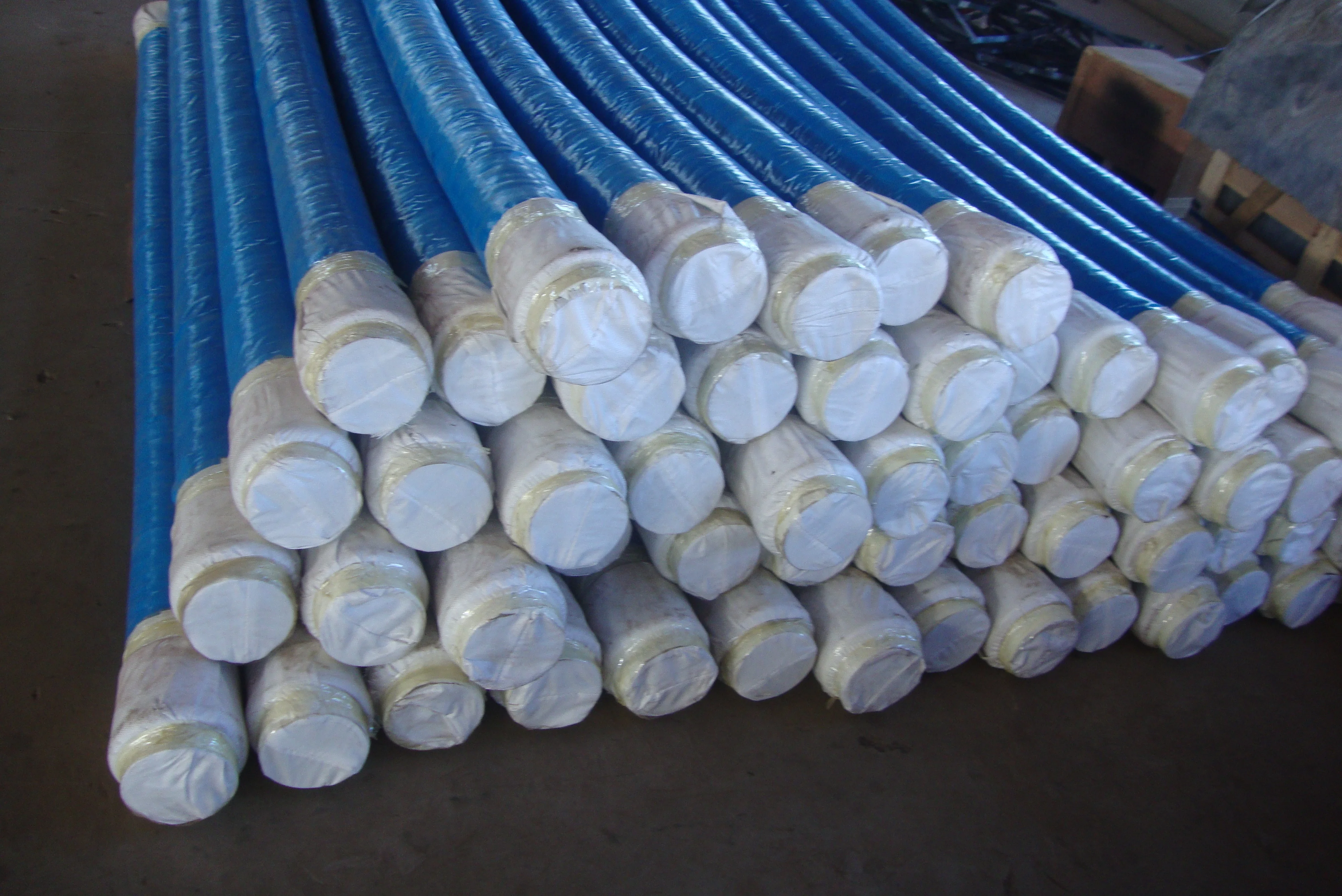 Trailer Mounted Pump Concrete End Rubber Hose For PM sch zoomlion sany