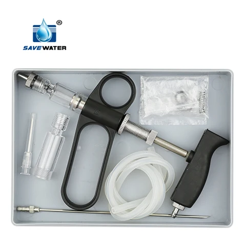 Automatic Veterinary Syringe Gun Poultry Vaccinator Equipment Animal Syringe Injector For Livestocks