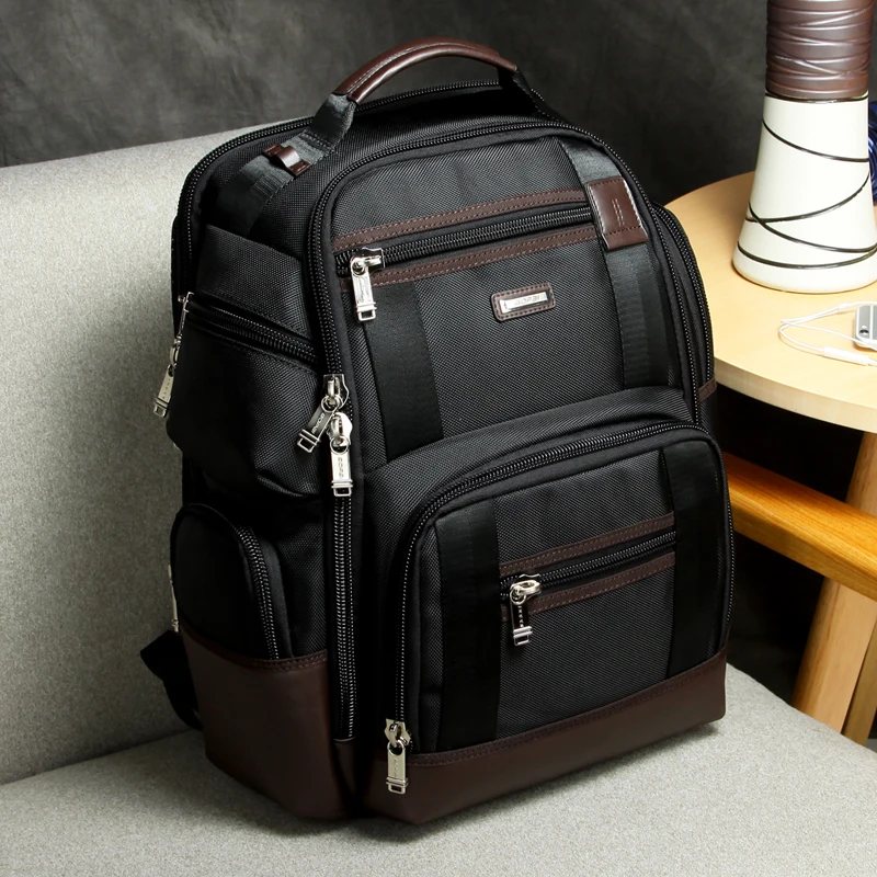 New Design Durable Versatile Simple Travel Waterproof Multi Functional Notebook Backpack for Men in High School