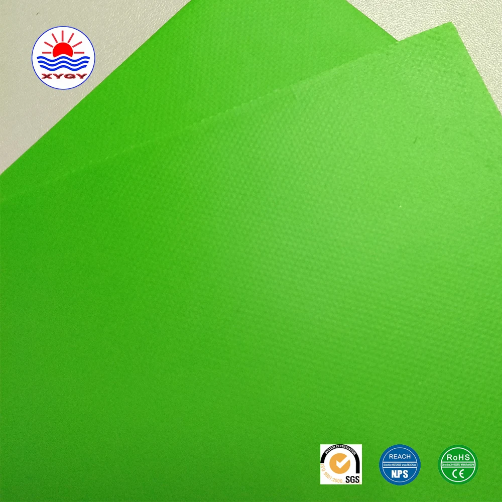 PVDF PVC Coated Tarpaulin Fabric for Inflatable Boat Anti-Static Feature